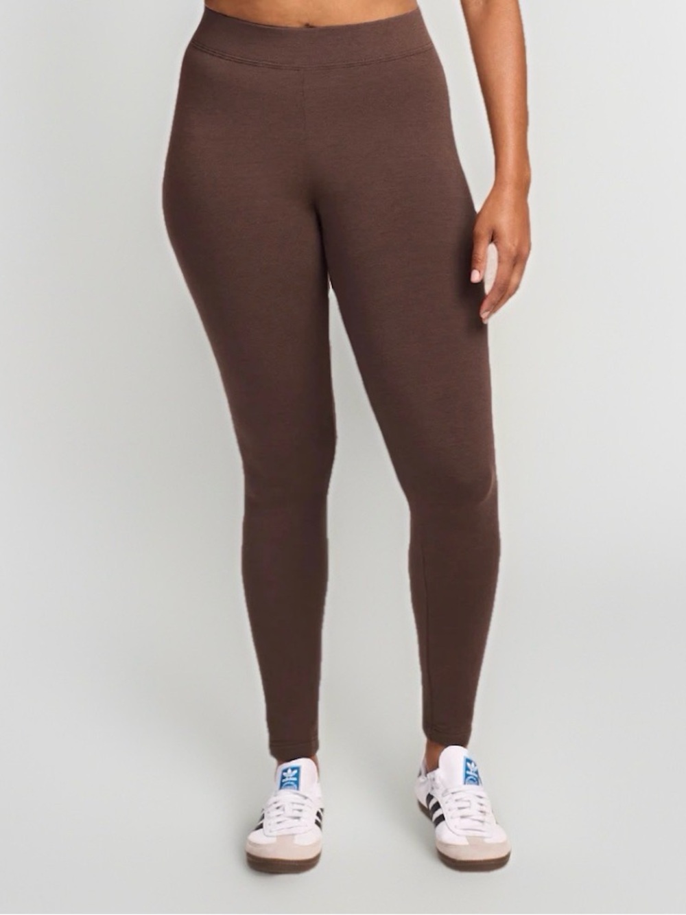 Woolx Womens Stella Tall Large Merino Wool Blend Brown Warm Leggings NWOT